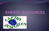 Energy resources unit powerpoint