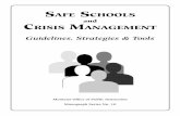 Safe Schools and Crisis Management: Guidelines, Strategies ...