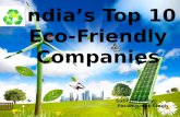 Inda's top 10 eco-friendly companies