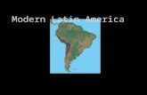 Modern latin america