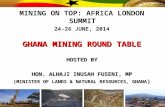 Republic of Ghana Mining Roundtable