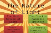 Nature of light (2)