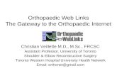 Orthopaedic Web Links