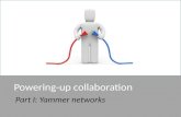Powering up collaboration (using Yammer)