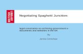 Negotiating Spaghetti Junction: legal constraints on ...