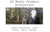 A2 media product evaluation wed 4th may