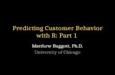 Predicting Customer Behavior with R: Part 1