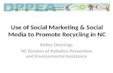 Use of Social Media to Promote Recycling In NC and at UNCC