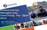 Humanitarian emergencies: searching for Open Data - OKCon2013