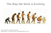 The Way We Work is Evolving