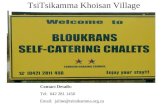 Tsi Tsikamma Self Catering Units