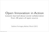 Open Innovation in Action
