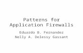 Patterns for content firewalls