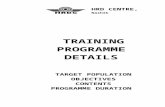 Hrdc Training Programme Details Booklet