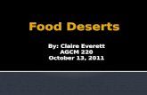 Food desert presentation