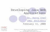 Developing Java Web Applications