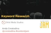 Content Jam 2013: Keyword Research in 2013 by Andy Crestodina