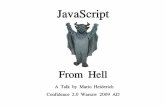 JavaScript From Hell - CONFidence 2.0 2009