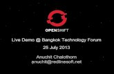 OpenShift live demo @ Bangkok Technology Forum