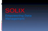 SOLIX - Empowering Data Management