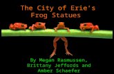 Erie, PA Frog Statues