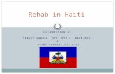 Experience the Jacmel, Haiti Physical Therapy Clinic - PTHelpForHaiti.org