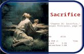 26 Gospel Principles - Sacrifice