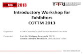 COTTM China Outbound Travel and Tourism Market presentation - April 2013