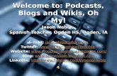 Podcasts, Blogs, And Wikis, Oh My