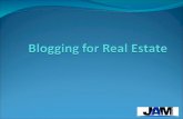 Blogging for Real Estate