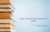 Open educational resources (oer) power point