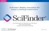 SciFinder® Mobile: Innovation for today's chemical researchers