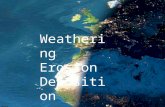 Weathering, erosion, deposition (teacher background)