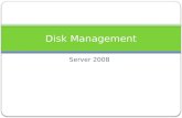 Disk management server