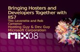 Bringing Hosters and Developers Together with IIS7