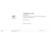 Rick Barron: Logitech Web Design Brief