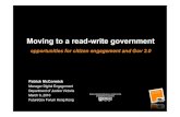 Moving to a read-write government