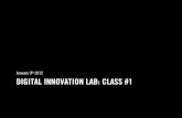NYU Wagner Digital Innovation Lab, Class 1