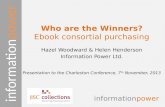 Who are the Winners? E-books Consortial Purchasing
