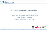 ICTs for Sustainable Consumption