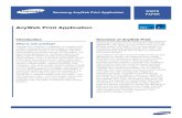Samsung AnyWeb Print Application (Livre blanc en anglais)