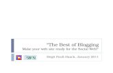 SBRN: Best Of Blogging