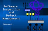 Software Inspection And Defect Management