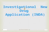 Investigational new drug application