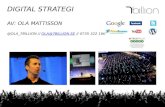 NFI - Konferens 12 nov 2013 - Digital Strategi