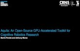 Aquila: An Open-Source GPU-Accelerated Toolkit for Cognitive and Neuro-Robotics Research