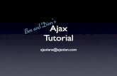 Ajax tutorial