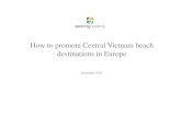 How to promote Central Vietnam beach destinations in Europe - Louk Lennaerts