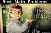 The Best Beautiful Math Problems
