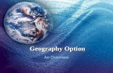 Geography Options Presentation
